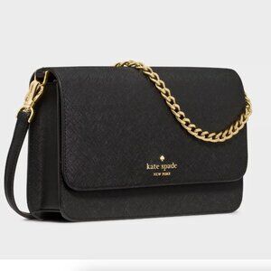 New Kate Spade Madison Willow Crossbody Bag Black